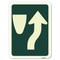 Signmission Beware of Curb Graphic Heavy-Gauge Aluminum Rust Proof Parking Sign, 18" x 24", A-1824-24522 A-1824-24522 - alternate 1